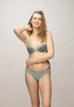 Lovjoi LOVJOI Damen vegan Bh Silber Lave Wein Cool Grün – Produktbild 1 von 1