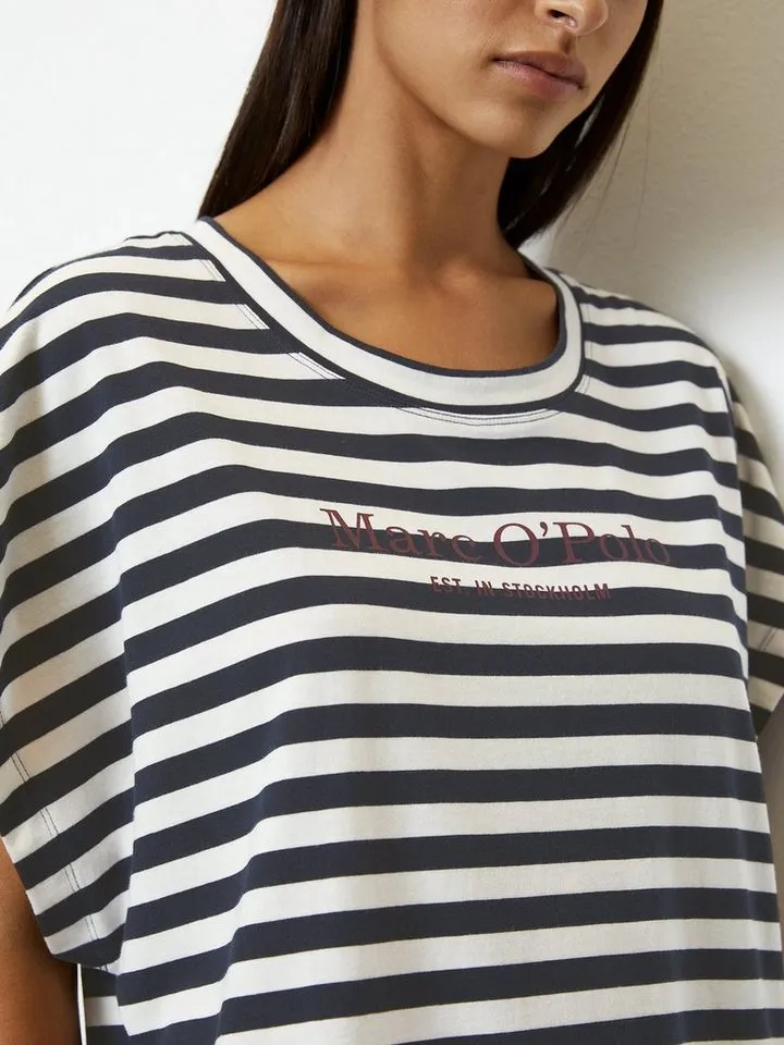 Marc O'Polo Marc O'Polo Nachthemd Mix & Match Cotton Nacht-hemd schlafmode sleepwear, Blau|bunt, – Produktbild 4 von 4