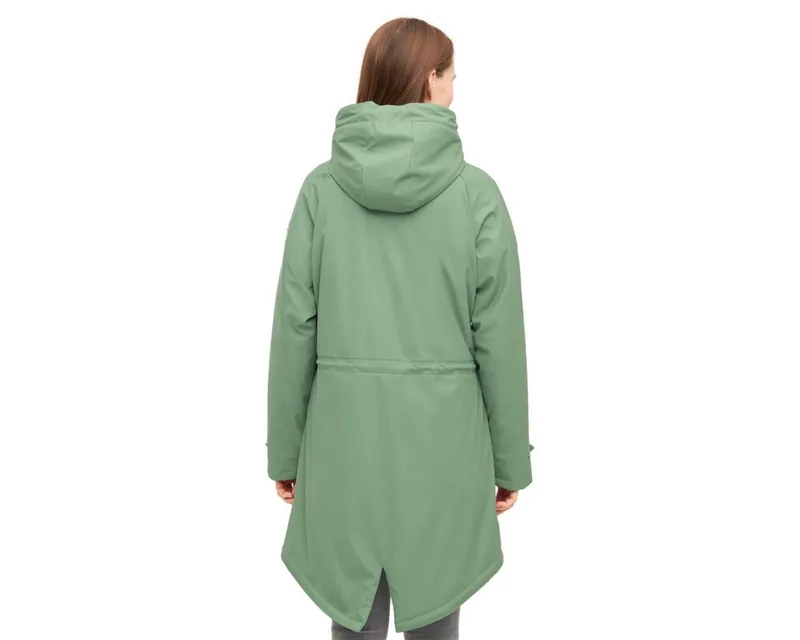 derbe derbe Winterjacke Derbe Friese Tidaholm Leo - Damen Parka, Grün, – Produktbild 3 von 5