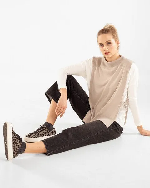 Alma & Lovis Alma & Lovis Jeans aus Bio-Baumwolle | Loose Jeans, Anthra, – Produktbild 3 von 4