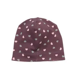 Walkiddy Kinder Beanie GOTS zertifiziert, Bio-Baumwolle, rosa, „Cute Cats“, weich & elastisch, bequem – Walkiddy – Produktbild 1 von 1