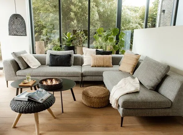 Originalhome Originalhome Kissenbezug aus recycelter Baumwolle (60x40 cm), Weiß, – Produktbild 3 von 4