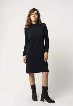 MELA Basic Feinstrick Kleid HARLEEN | von MELA | Fairtrade & GOTS zertifiziert – Produktbild 1 von 1