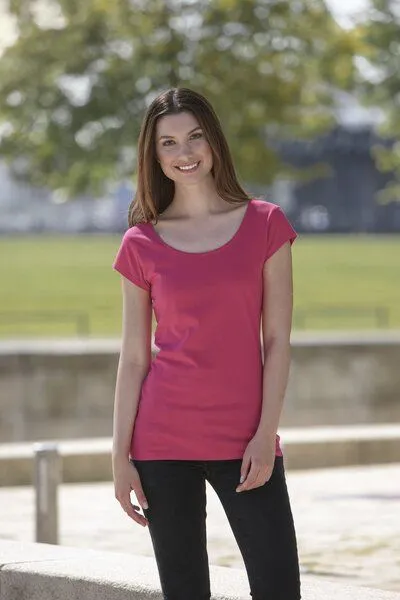 Neutral® - 3FREUNDE Neutral® - 3FREUNDE Frauen Rundhals T-Shirt, Hellgrau, – Produktbild 2 von 4