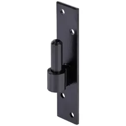 Alberts ALBERTS Kloben auf Platte, KTL schwarz, Dorn Ø16 mm, Abstand 13 mm, Platte HxB180x40 mm – Produktbild 1 von 1