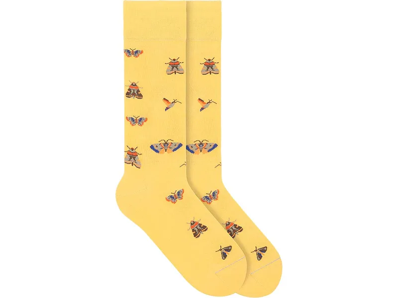 von Jungfeld von Jungfeld Bio-Socken 'Moth', daffodil yellow – Produktbild 1 von 1