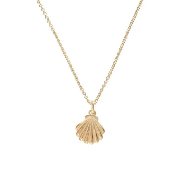 BELLYBIRD Jewellery BELLYBIRD Jewellery Halskette - kleine Muschel, Anhänger/ Silber/ Silber vergoldet, Silver, – Produktbild 3 von 4