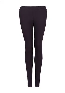 Lena Schokolade Lena Schokolade Ripp Leggings schwarz – Produktbild 1 von 1