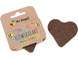 Blumensamen 'Flowerheart Blumenwiese' inkl. 1-4-farbigem Aufdruck – Produktbild 1 von 1