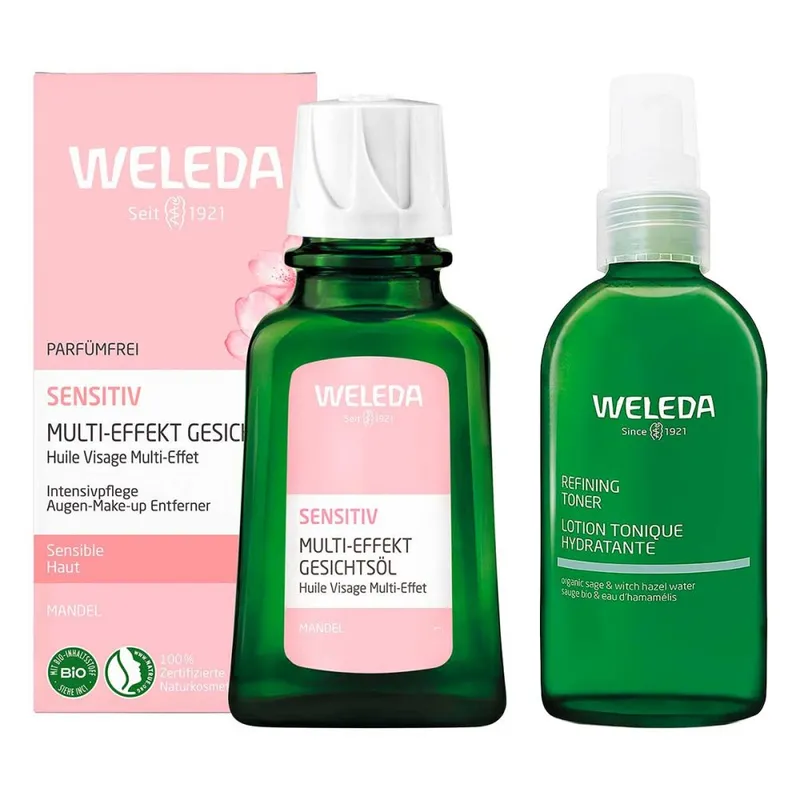 Weleda Sensitiv Gesichtsöl Mandel & Refining Hydra Toner – Produktbild 1 von 1