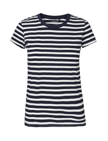 Neutral® - 3FREUNDE Neutral® - 3FREUNDE Frauen Fit T-Shirt, Stripe, – Produktbild 1 von 4