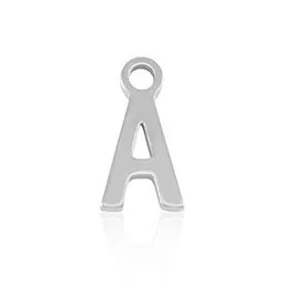 ELEKTROPULLI Elektropulli Feine Ohrringe mit Initial Anhänger (ca. 25mm + 9x5mm) – Produktbild 1 von 1