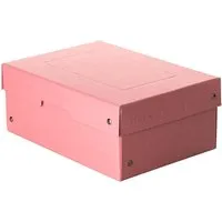 Falken Falken Aufbewahrungsbox "PURE Box" Pastell, DIN A5, 100 mm Höhe, pink – Produktbild 1 von 1