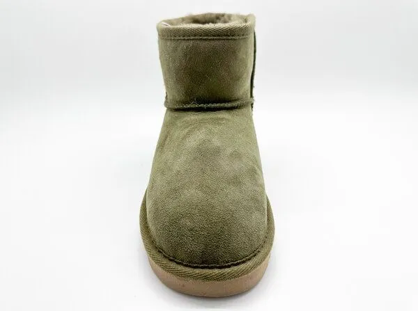 thies Stiefel aus Schaffell "thies Classic boot", Olive (grün), – Produktbild 3 von 4