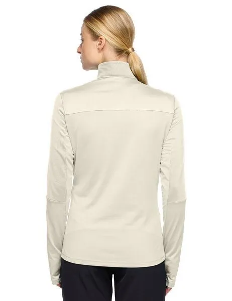 Vaude VAUDE Pullover Women's Livigno Halfzip II, Ecru, – Produktbild 3 von 3
