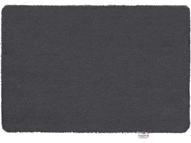 HugRug HugRug Fußmatte 'Sense' aus recycelten Plastiklaschen, 75 x 50 cm, Charcoal, – Produktbild 1 von 1