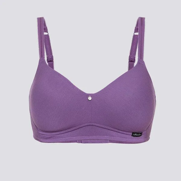 comazo comazo BH ohne Bügel aus Modal / Elasthan, Purple, – Produktbild 3 von 5
