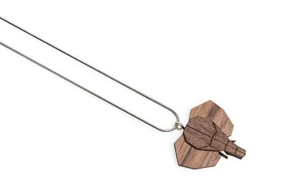 BeWooden BeWooden Halskette Elefant aus Holz, Elefant, – Produktbild 2 von 3