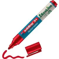 Edding Edding Flipchartmarker "31 EcoLine", Rot, – Produktbild 2 von 4