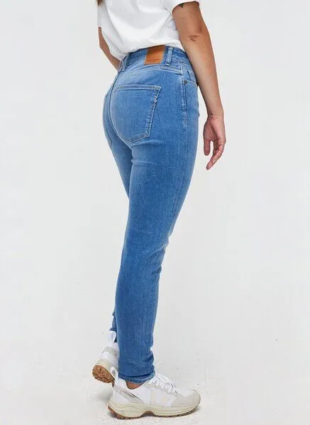 Kuyichi Kuyichi Jeans Super Skinny - Lizzy - aus Bio-Baumwolle, Blau (medium blue), – Produktbild 8 von 8