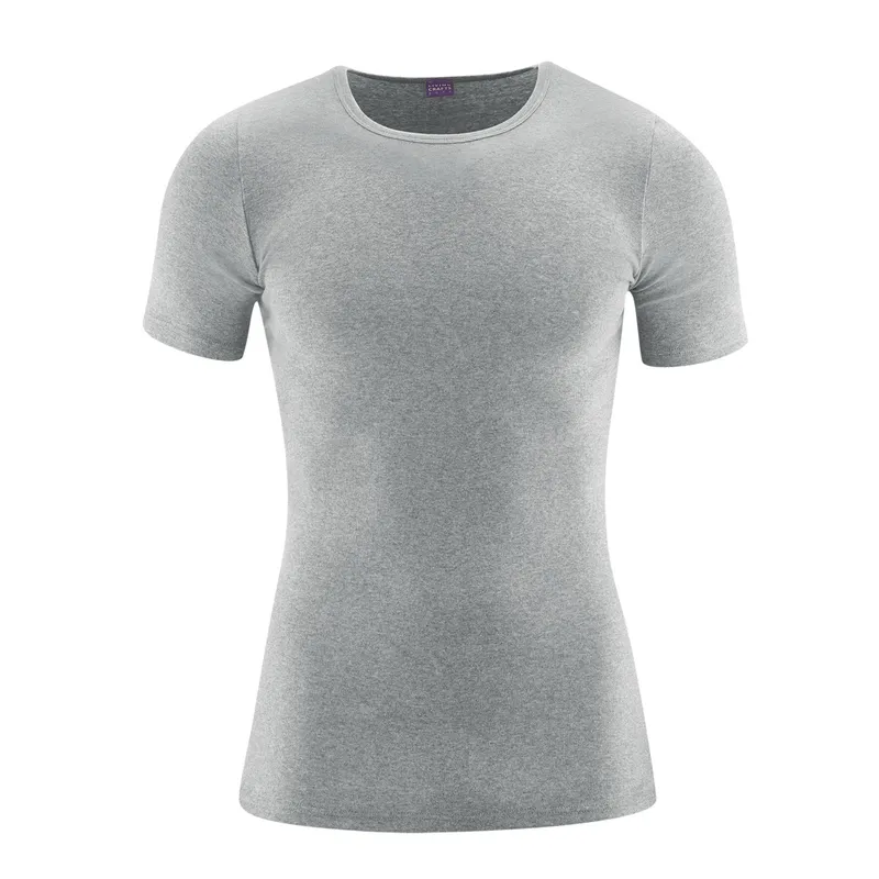 Living Crafts LIVING CRAFTS - Herren Kurzarm-Shirt - Grau (100% Bio-Baumwolle), Nachhaltige Mode, Bio Bekleidung, Grau, – Produktbild 1 von 1