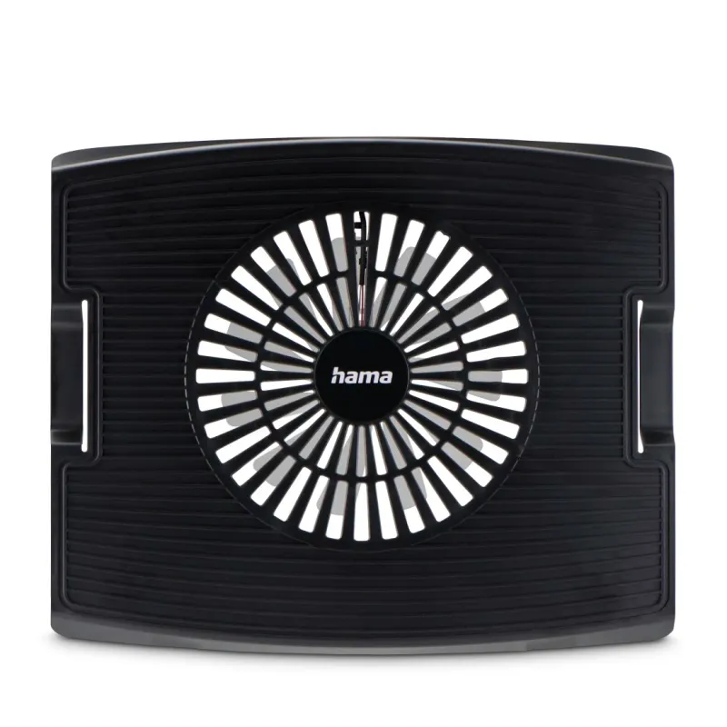 Hama Hama "Laptop-Kühler ""Wave"", leise, bis 40 cm (15,6""), Schwarz (00126810)" – Produktbild 2 von 6