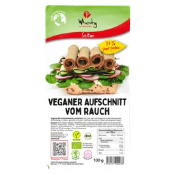 Wheaty Veganer Aufschnitt vom Rauch, BIO, 100g – Produktbild 1 von 1