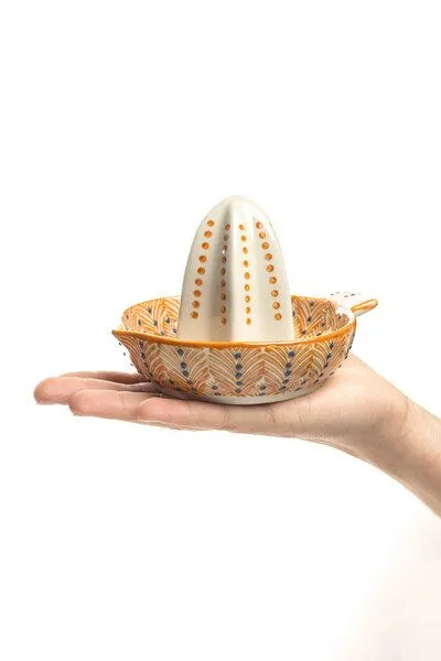 Tranquillo Zitruspresse MIIX'N'MATCH – Steinzeug - orange – Produktbild 4 von 4