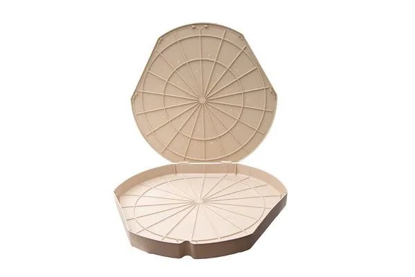 reMAIN reMAIN MAINbox - 5 St. Mehrweg Pizzakarton aus Recyclingmaterial, Creme, – Produktbild 2 von 4