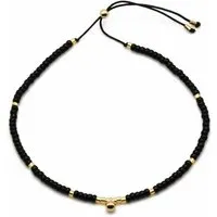 juni juni Perlenarmband "Glamorous" mit 14K Goldkugel Anhänger aus recyceltem Gold – Produktbild 1 von 1