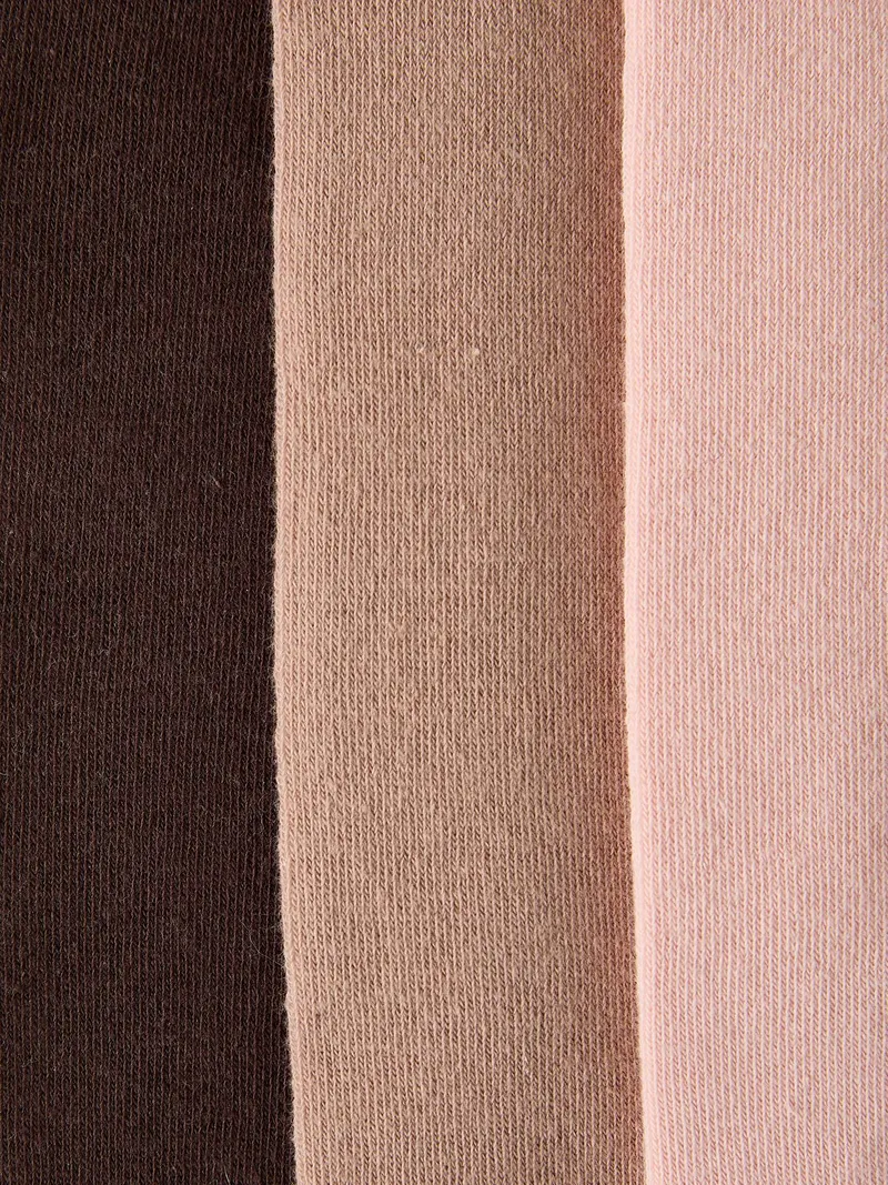 Vertbaudet 3er-Pack Mädchen Strumpfhosen BASIC zimt, Zimt, – Produktbild 2 von 2
