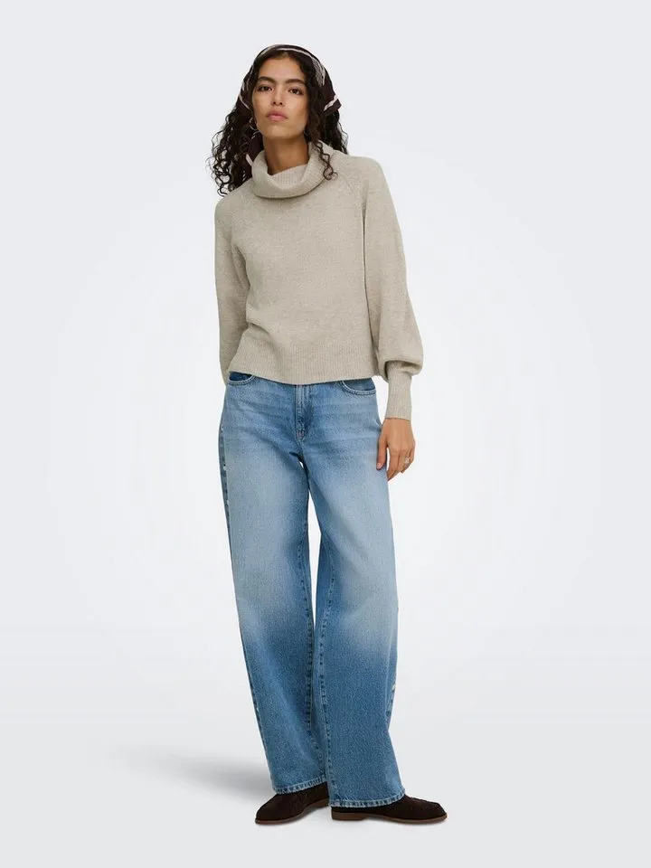 Only Only Strickpullover, Beige, – Produktbild 2 von 4