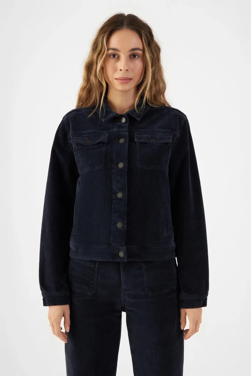 DAWN Dawn Damen vegan Jacke Callisto Dark Navy, Extra dunkelblau, – Produktbild 1 von 2