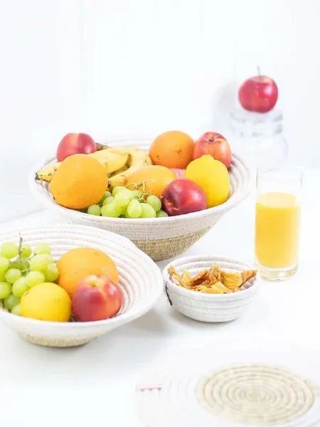 WomenCraft WomenCraft Snack- & Schmuckschale - 13cm - Braun, Weiss, – Produktbild 2 von 4