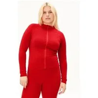 ARMEDANGELS ARMEDANGELS SEAMLESS Damen Activewear-Jacke aus TENCEL Lyocell Mix, Mars red, – Produktbild 1 von 1