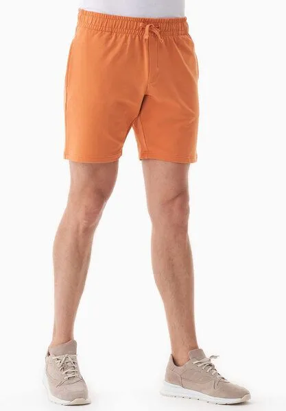 ORGANICATION ORGANICATION SAHIN | Leichte Sweatshorts aus Bio-Baumwolle, Apricot tan, – Produktbild 2 von 4