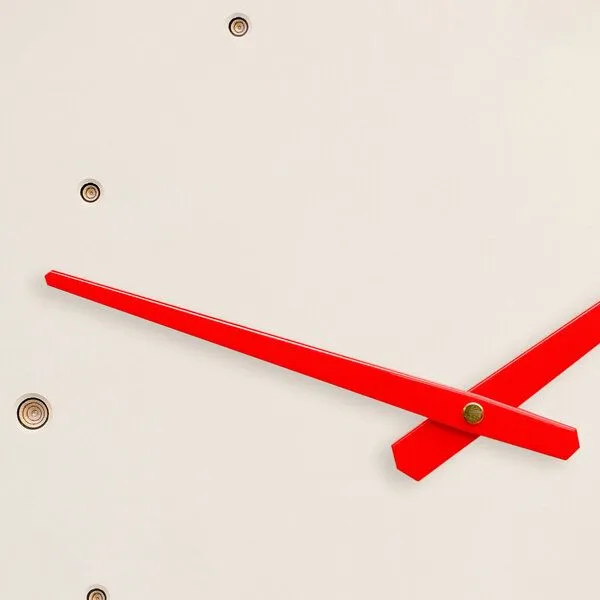 klotzaufklotz klotzaufklotz Wanduhr Linoleum, Mushroom, – Produktbild 4 von 4