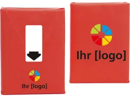 Taschentücher in FSC-Papierverpackung inkl. Aufdruck, Etikett blanco – Produktbild 1 von 1