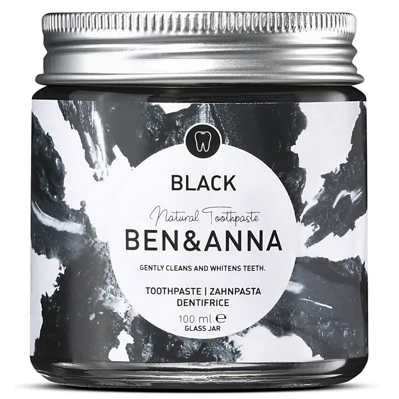 Ben and Anna Ben & Anna Black Natural Toothpaste - Schwarze Zahnpasta mit Aktiv... – Produktbild 1 von 1