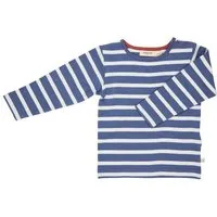 Pigeon by Organics for Kids Pigeon by Organics for Kids Kinder-Langarmshirt "Longsleeve Breton stripe", Blue white (blau/ weiss), – Produktbild 1 von 1