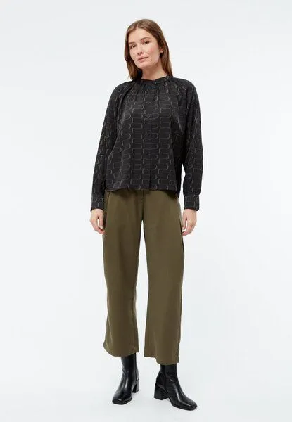 Givn Berlin Givn Berlin Bluse GBSMILLA mit Puffärmeln aus TENCEL mit Peach-Effekt, Rose, – Produktbild 3 von 8