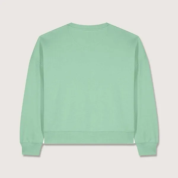 YTWOO YTWOO Modernes Damen-Sweatshirt – weich, nachhaltig & zeitlos, Misty jade, – Produktbild 3 von 4