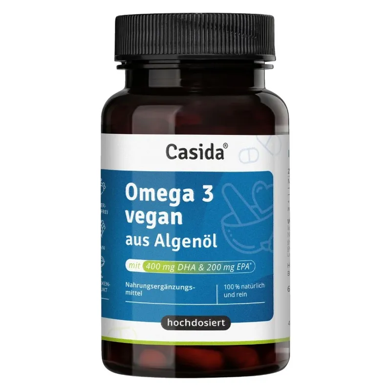 Casida Casida Omega 3 vegan 60 Kapseln – Produktbild 1 von 1