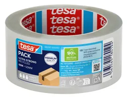 Tesa tesa Packband "ULTRA STRONG" 66 m x 50 mm, transparent – Produktbild 1 von 1