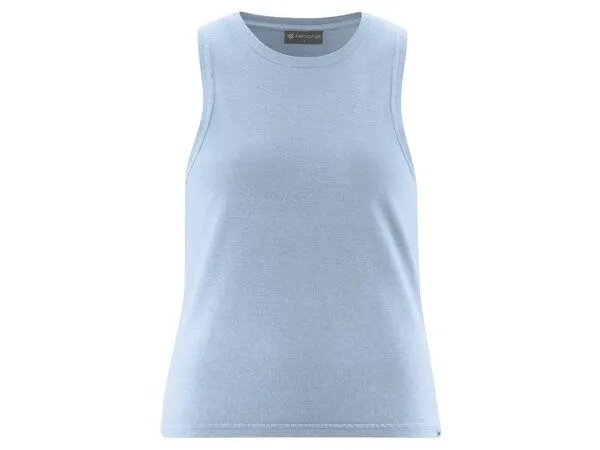 HempAge HempAge Crop Top Hanf/Biobaumwolle, Smoke(blau), – Produktbild 3 von 4
