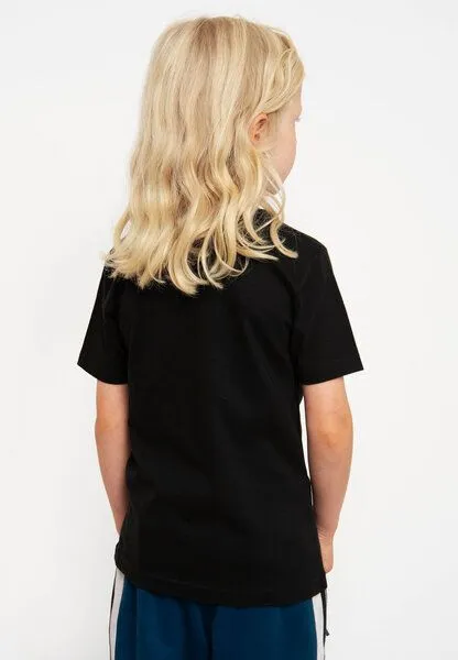LOGOSH!RT LOGOSH!RT - TV - Der kleine Maulwurf - Oh Oh - Bio T-Shirt - Kinder, Schwarz, – Produktbild 4 von 4