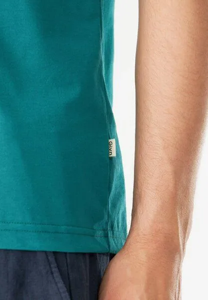 Givn Berlin Givn Berlin T-Shirt GBCOLBY aus Bio-Baumwolle, Dunkelgrün, – Produktbild 3 von 3