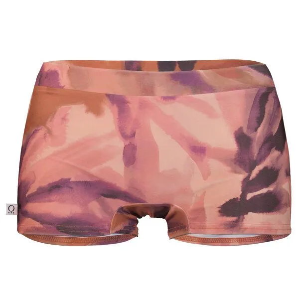 Frija Omina Frija Omina Recycling Damen-Badeshorts Isi Muster, Palm rost (orange), – Produktbild 1 von 2