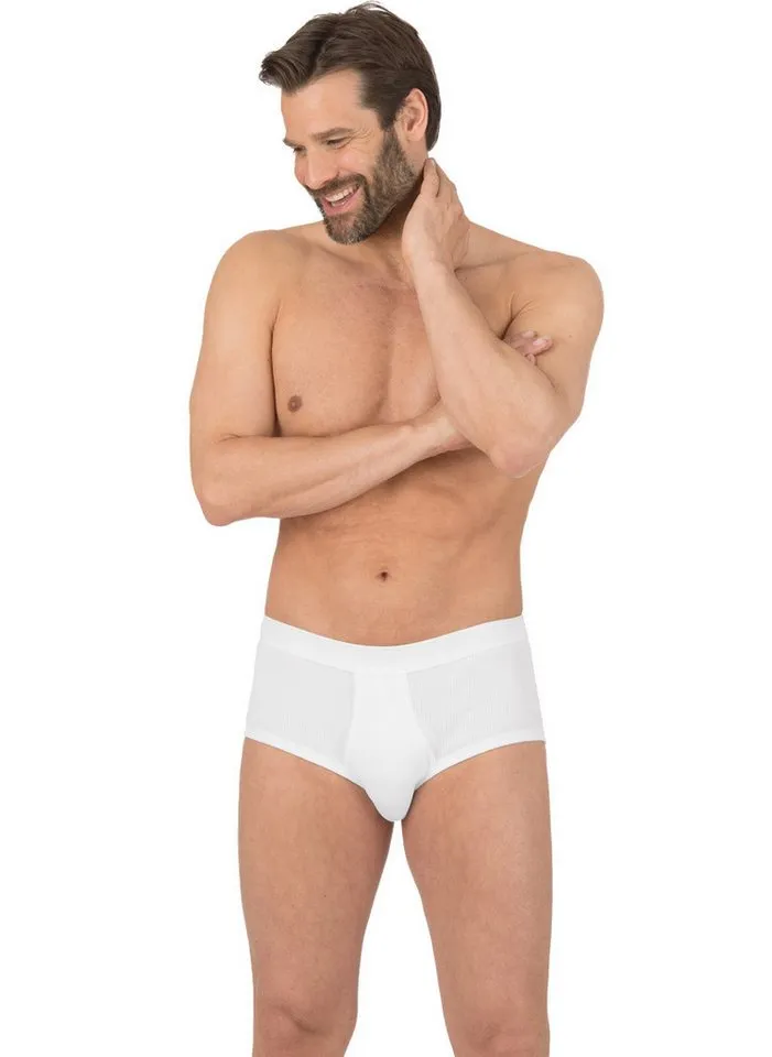 Trigema Slip TRIGEMA Slip Doppelripp im Doppelpack (2-St), Weiß, – Produktbild 1 von 4
