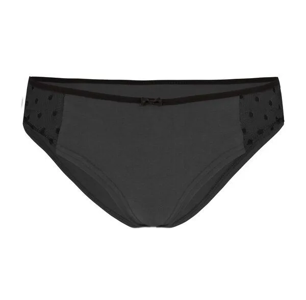 Frija Omina Frija Omina Hüftslip "Lorelow" dunkel aus Bio-Baumwolle, Anthrazit (grau), – Produktbild 1 von 3
